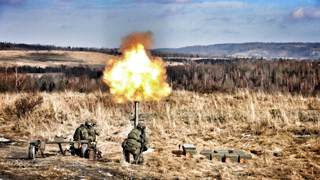 NEPŘETRŽITÝ VOJENSKÝ VÝCVIK 71. MECHANIZOVANÉHO PRAPORU